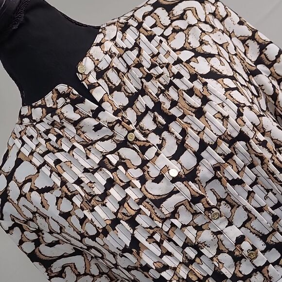 Chaus New York sz M 100% polyester top - Picture 2 of 8